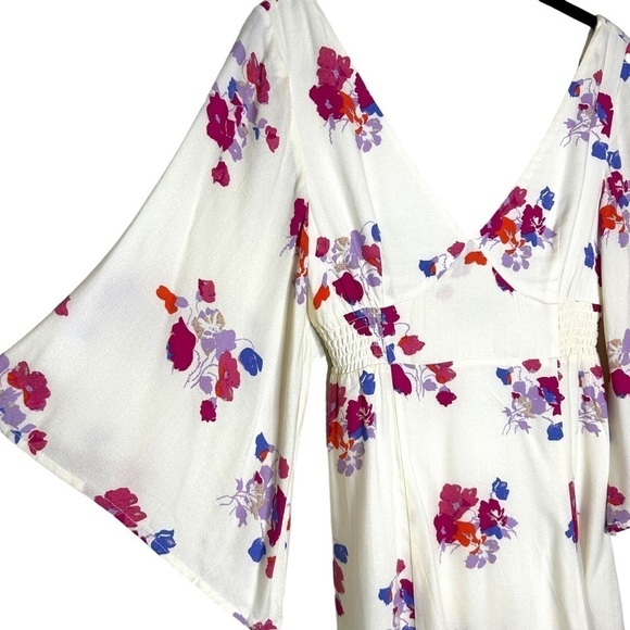 MINKPINK Falling Blooms Smocked Dress - Picture 4 of 10